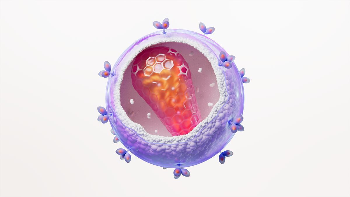 HIV science image